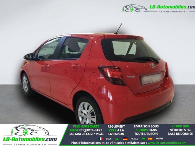 Toyota Yaris 69 VVT-i BVM Rouge de 2015