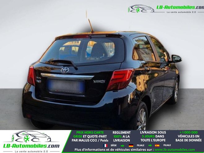Toyota Yaris 69 VVT-i BVM Noir M�tallique de 2016