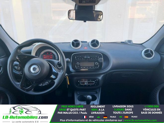 Smart Forfour 1.0 71 ch  BVA Blanc M�tallique de 2019