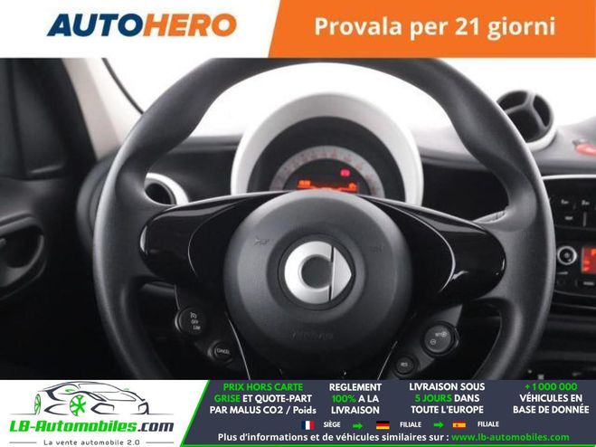 Smart Forfour 1.0 71 ch  BVA Blanc M�tallique de 2017
