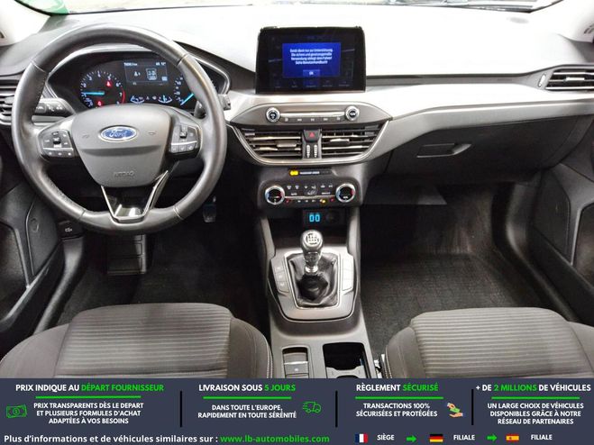 Ford Focus 1.0 EcoBoost 125 mHEV BVM Bleu M�tallique de 2021