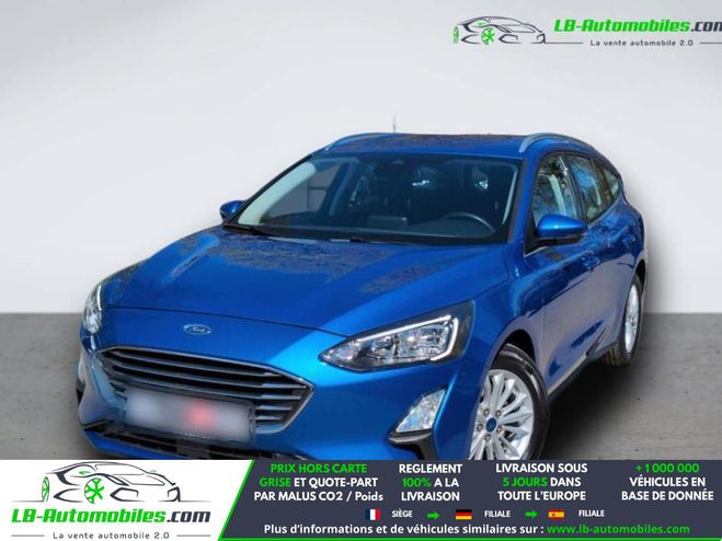 Ford Focus 1.0 EcoBoost 125 mHEV BVM Bleu M�tallique de 2021
