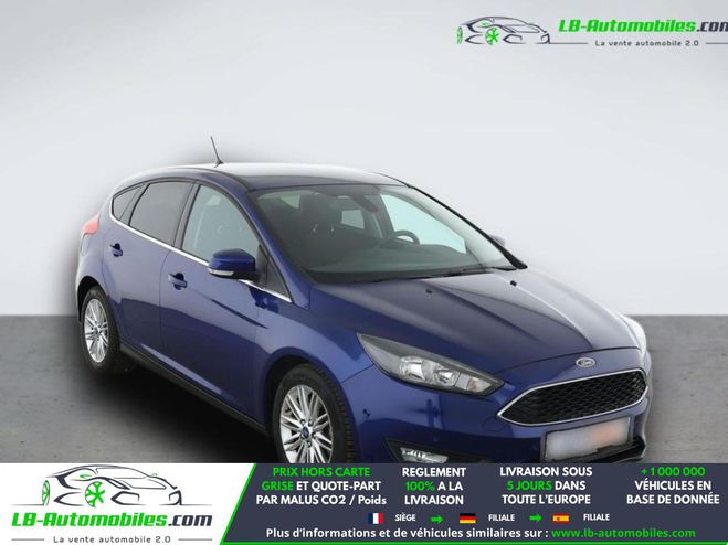 Ford Focus 1.0 EcoBoost 125 BVM Bleu M�tallique de 2018