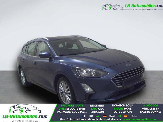 Ford Focus 1.0 EcoBoost 125 mHEV BVM Bleu M�tallique de 2021