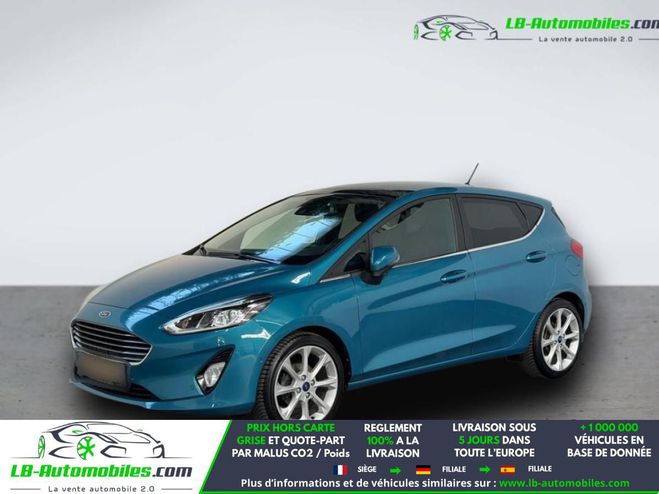 Ford Fiesta 1.0 EcoBoost 100 ch BVM Bleu M�tallique de 2017