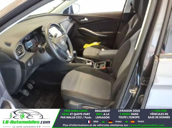 Opel Grandland X 1.2 Turbo 130 ch BVM Gris M�tallique de 2019
