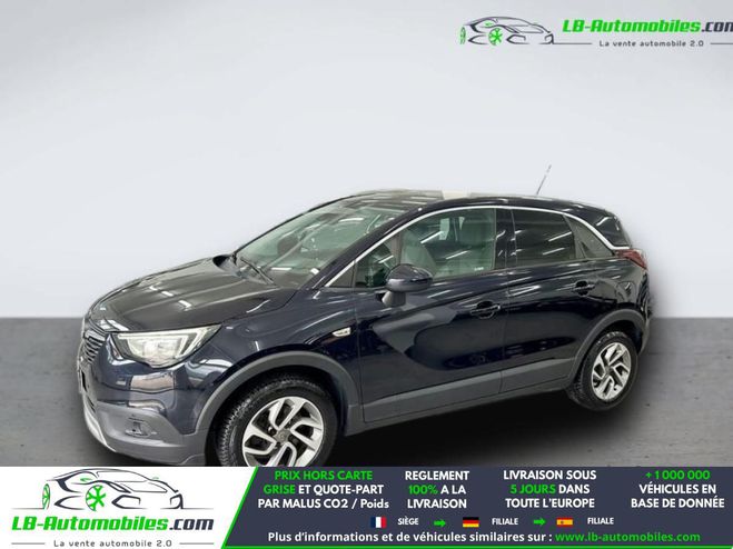Opel Crossland X 1.2 Turbo 110 ch BVM Bleu de 2018