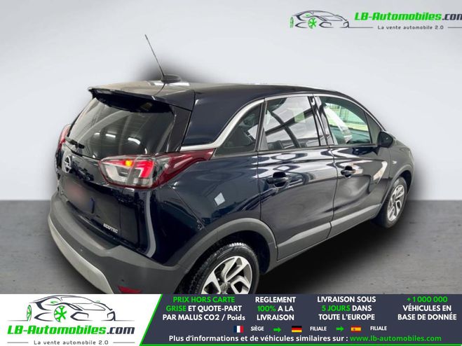 Opel Crossland X 1.2 Turbo 110 ch BVM Bleu de 2018