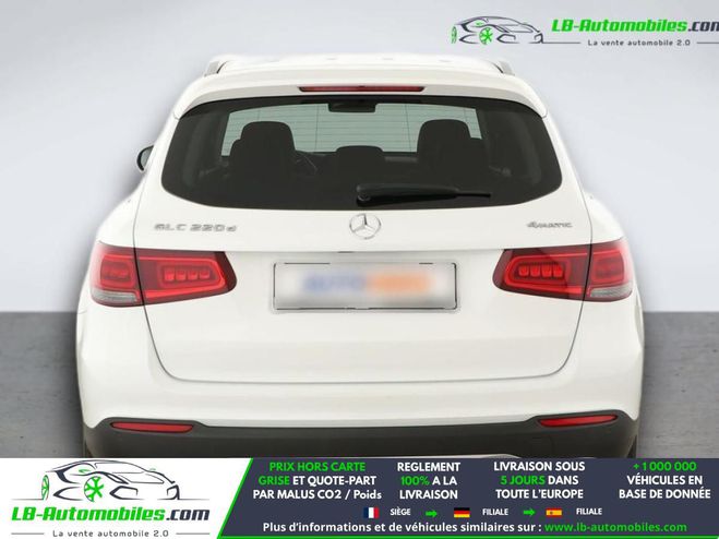 Mercedes GLC 220 d BVA 4Matic Blanc de 2020