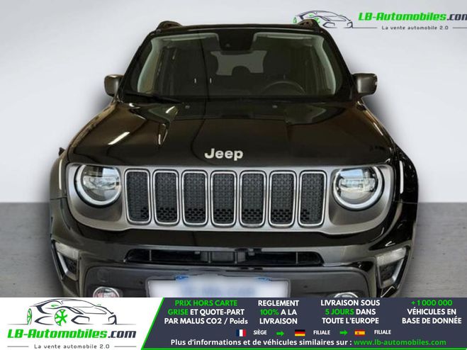Jeep Renegade 1.3 190 ch PHEV BVA 4xe eAWD Noir M�tallique de 2021