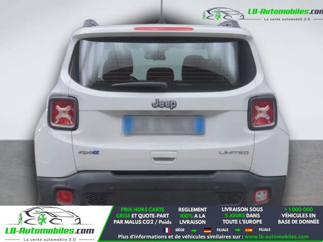 Jeep Renegade 1.3 190 ch PHEV BVA 4xe eAWD Blanc M�tallique de 2021