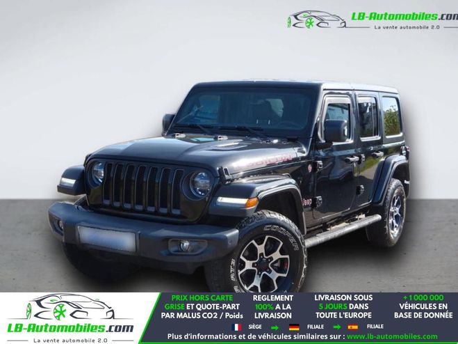 Jeep Wrangler 2.0 l T 272 ch 4x4 BVA Noir M�tallique de 2019