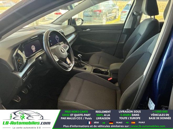 Volkswagen Golf 1.0 TSI OPF 110 BVM Bleu M�tallique de 2020