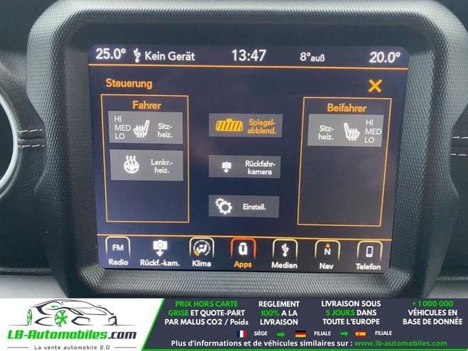 Jeep Wrangler 2.2 200 ch 4x4 BVA Argent� M�tallique de 2021