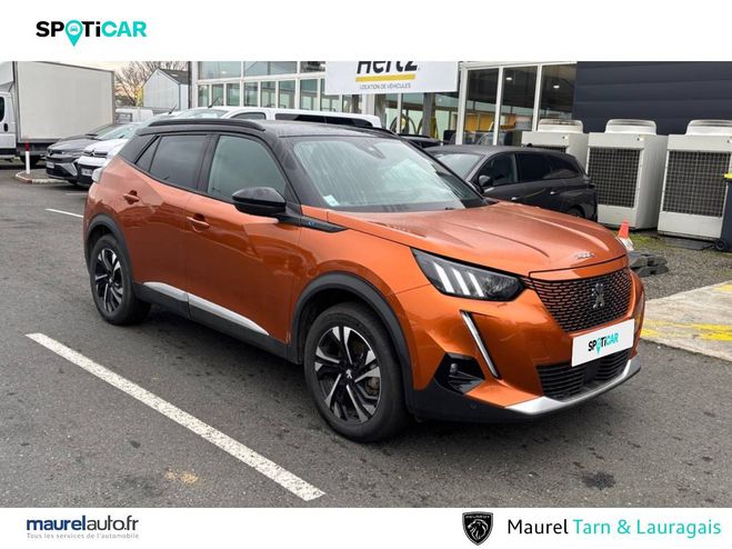Peugeot 2008 2008 Electrique 136 ch GT 5p Orange de 2022