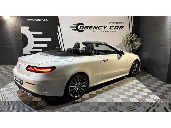 Mercedes Classe E 220d Sportline Cabriolet 9G-Tronic - Sui BLANC de 2018