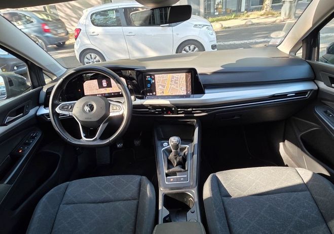 Volkswagen Golf 8 2L TDI 115 Life Business 1st 63 000km Gris de 2020