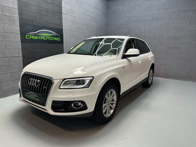 Audi Q5 2.0 TFSI 225 Quattro Ambition Luxe Tiptr Blanc de 2014