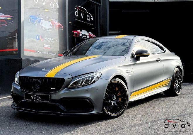 Mercedes Classe C C63s AMG Edition One 510 ch Fran�aise Gris de 2016