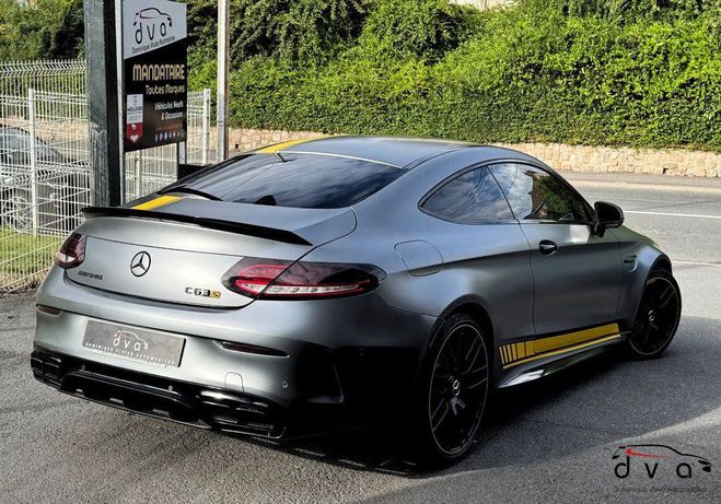 Mercedes Classe C C63s AMG Edition One 510 ch Fran�aise Gris de 2016