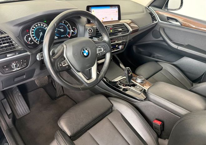 BMW X3 (g01) xdrive20d 190 xline bva8 Noir de 2019