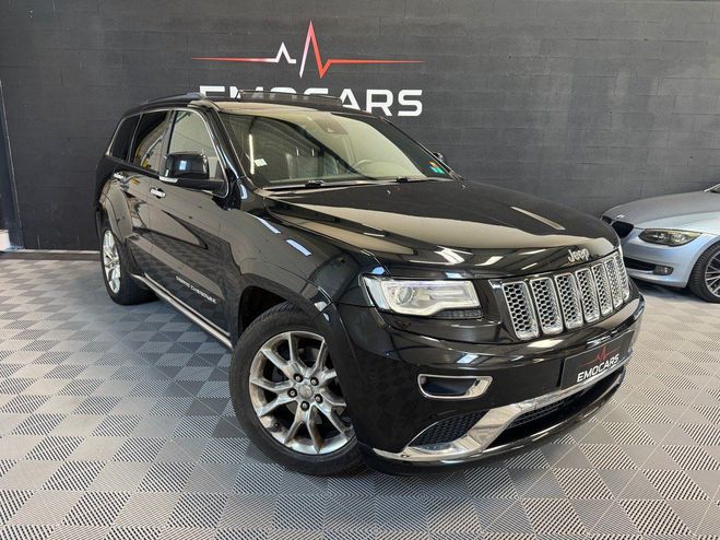 Jeep Grand Cherokee 3.0 V6 CRD 250ch 4x4 SUMMIT BVA8 Noir de 2015