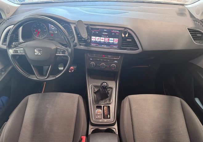 Seat Leon 1.2 tsi 110ch s&s entretien ok Blanc de 2018