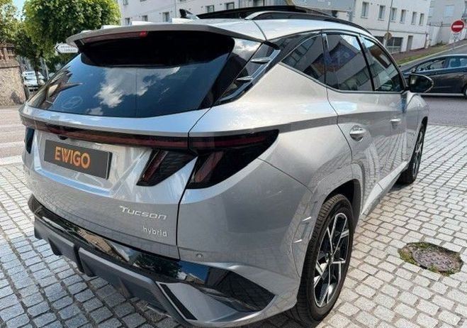 Hyundai Tucson 1.6 t 215h hev n-line executive-susp pil Gris de 2025