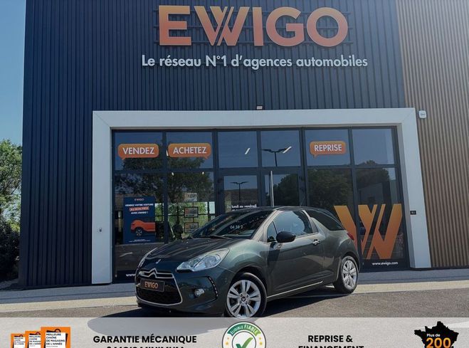 Citroen DS 3 1.6 vti 120ch so-chic gps clim auto bl Gris de 2011