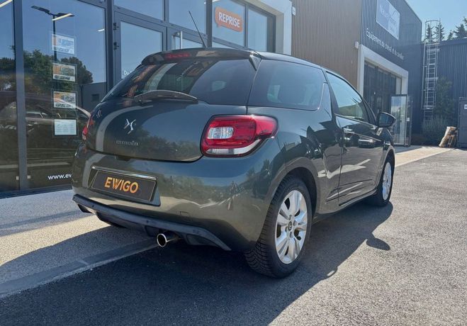 Citroen DS 3 1.6 vti 120ch so-chic gps clim auto bl Gris de 2011