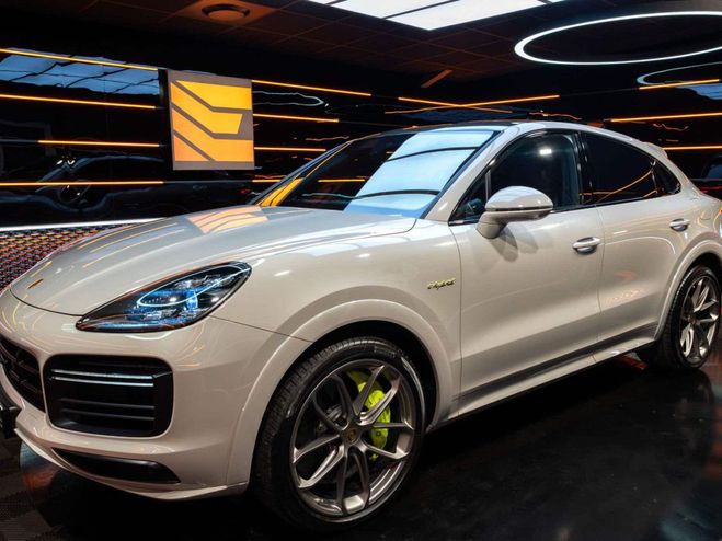 Porsche Cayenne COUPE TURBO S E-HYBRIDE 680 PACK SPORT D Craie de 2019