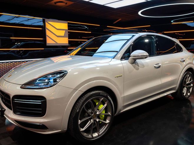 Porsche Cayenne COUPE TURBO S E-HYBRIDE 680 PACK SPORT D Craie de 2019