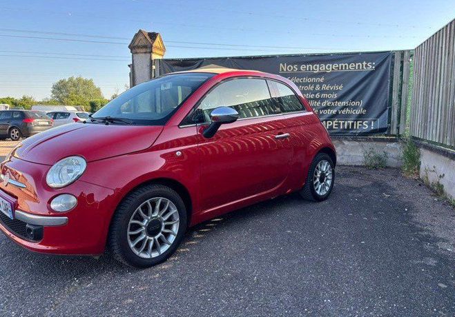 Fiat 500 C 0.9 T TwinAir Lounge Stop & Start 84 C Rouge de 2011