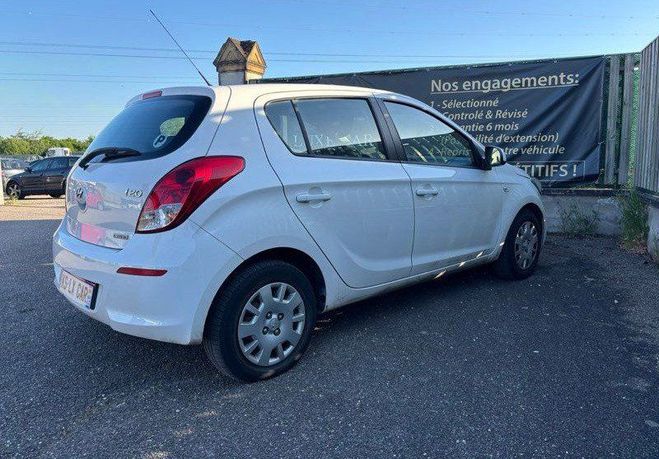 Hyundai I20 1.4 CRDi Style 75 Cv 1 �res mains moteur Blanc de 2013