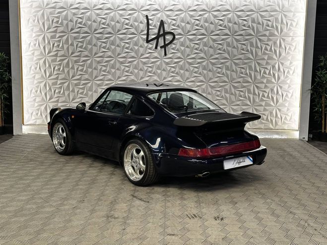 Porsche 911 964 / 965 TURBO 3.3L 320Ch BLEU de 1993