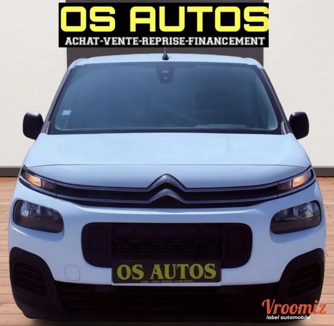 Citroen Berlingo III M 1.5 BLUEHDI 100 CH (5 cv) BVM5 - B Blanc de 2018