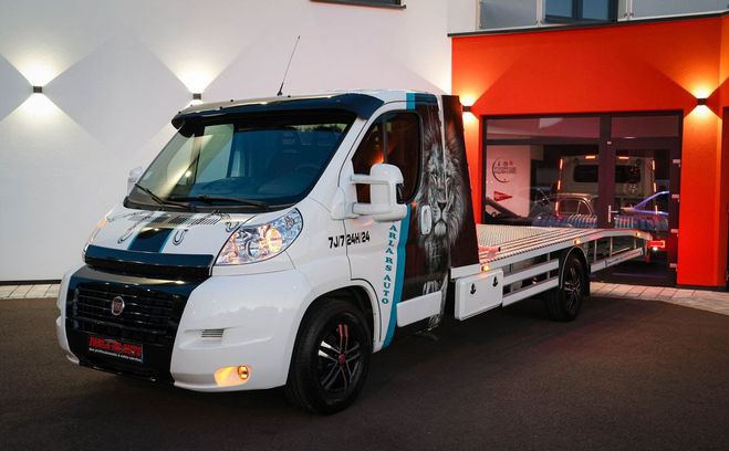 Fiat Ducato 3.0 160ch porte voiture Blanc de 2011