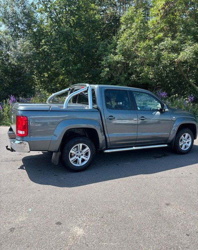 Volkswagen Amarok 2.0 TDI BiTurbo Highline DoubleCab 4Moti Gris de 2013