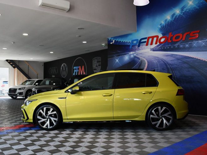 Volkswagen Golf 8 R-Line 2.0 TDI 150 DSG GPS Virtual Aff Jaune LIMONENGELB de 2021