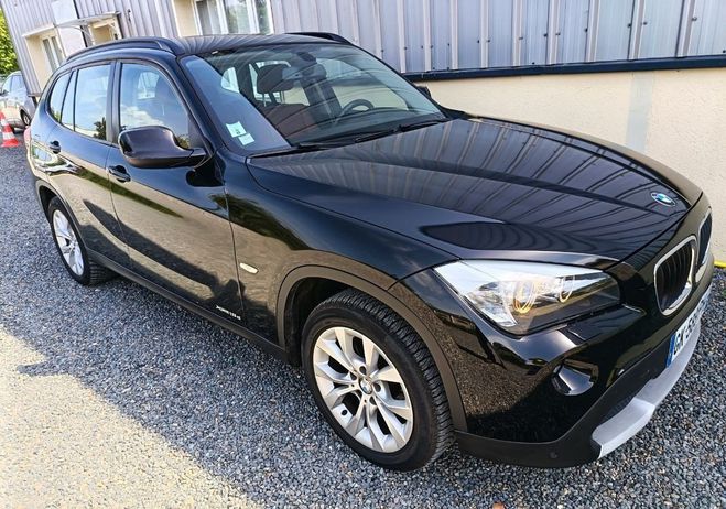 BMW X1 XDRIVE 18D 143cv PACK BVM6 Noir de 2011