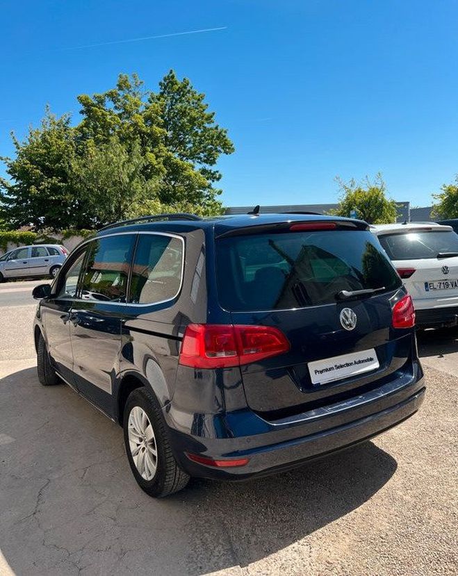 Volkswagen Sharan 1.4 TSI 150cv 7 Places Confortline Bleu de 2012