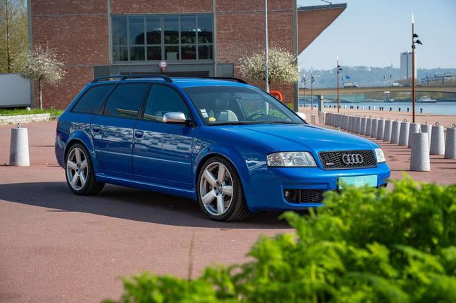 Audi RS6 Plus V8 4.2 480ch/N�31/Bleu Sprint/Suivi Bleu de 2004