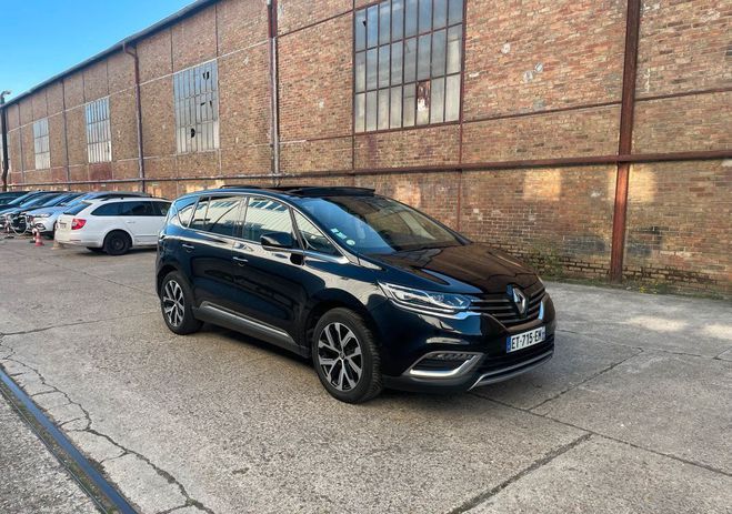 Renault Espace 1.6 dci 160 gps toit ouvrant camera blue Noir de 2018