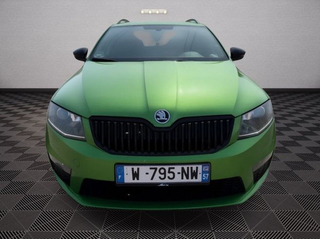 Skoda Octavia BREAK RS 2.0 TDI 184 CV DSG Vert de 2015