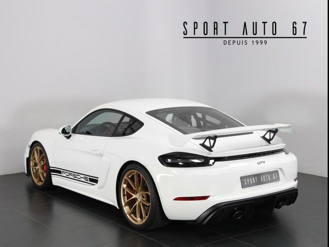 Porsche 718 GT4 Flat 6 3.8 L Blanc de 2019