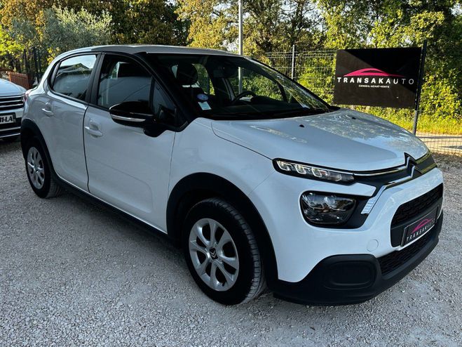 Citroen C3 1.2 83cv Feel Pack BVM5 / Climatisation  Blanc de 2021
