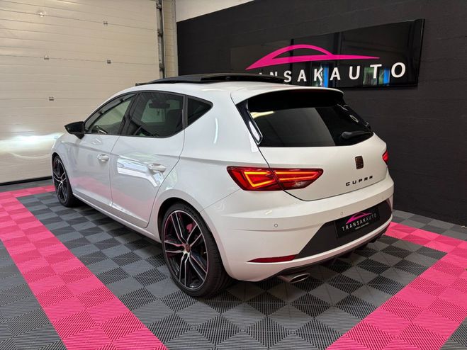 Seat Leon 2.0 TSI 290 DSG7 Cupra / Carplay / Toit  Blanc de 2019