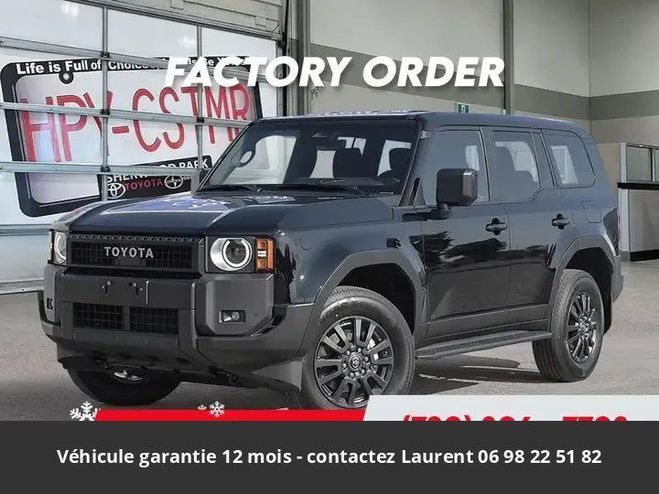 Toyota Land Cruiser hybride i-force max tout compris hors ho Noir de 2026