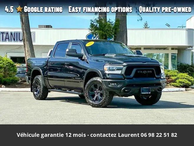 Dodge Ram rebel 12p 5.7l 4x4 tout compris hors hom Noir de 2021