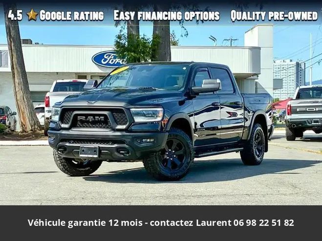 Dodge Ram rebel 12p 5.7l 4x4 tout compris hors hom Noir de 2021